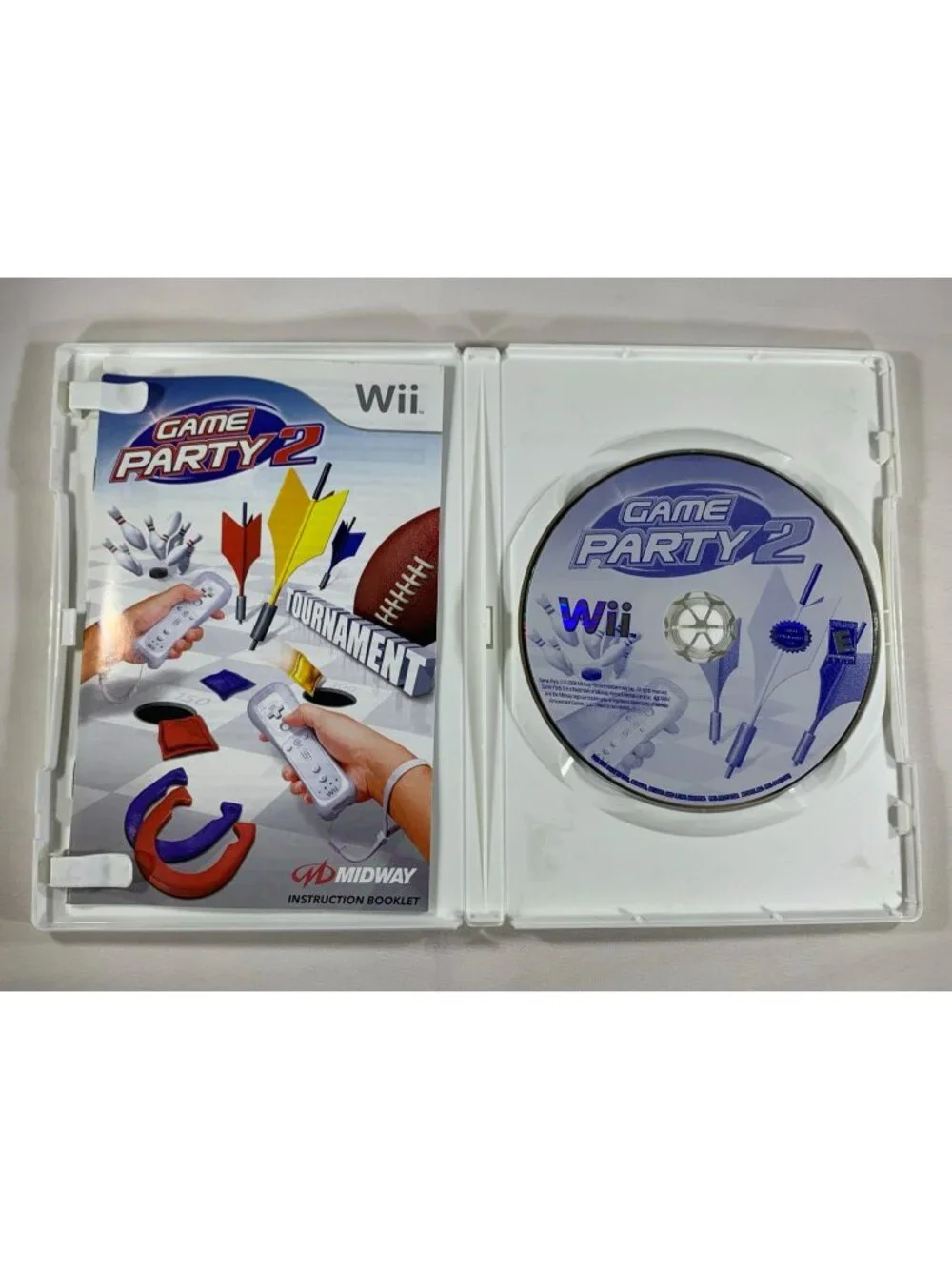 Game Party 2 For Nintendo Wii 11 Games With Case and Manual Rated E Tested